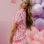 Pink Palm Pajamas in Blush Bay - Copy