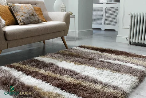 Luxurious Shaggy Rugs in Down Town Dubai