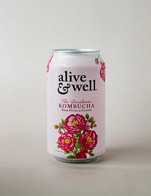 Rose Petal & Lychee Kombucha