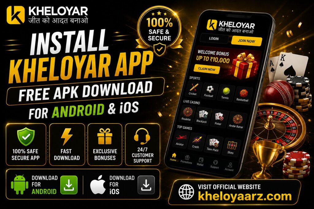 Install Kheloyar App – Free APK Download for Android & iOS
