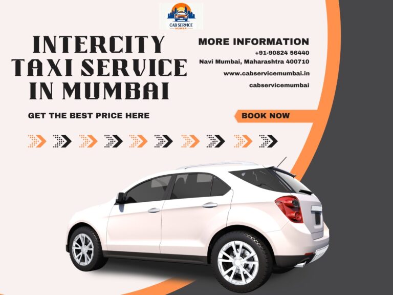 Intercity Taxi Service In Mumbai