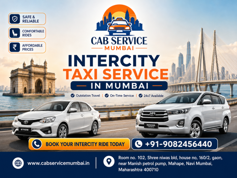 Intercity Taxi Service In Mumbai