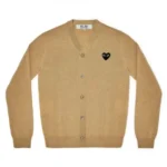 PLAY-MENS-CARDIGAN-BLACK-EMBLEM-BEIGE-430x430