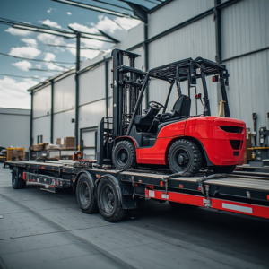 transporting forklifts