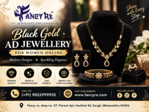 Black Gold AD Jewellery for Women Online